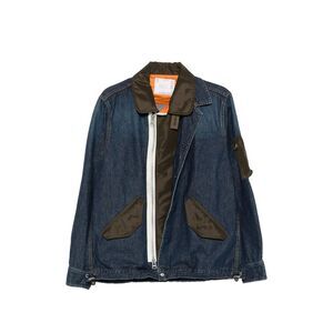 Sacai Blue Jackets - Denim Jackets Men